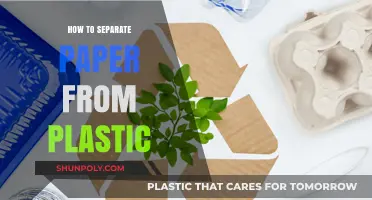 Separating Paper and Plastic: A Simple Guide