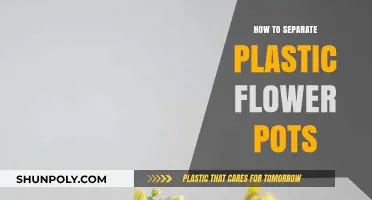 Easy Tricks to Separate Stuck-Together Plastic Flower Pots