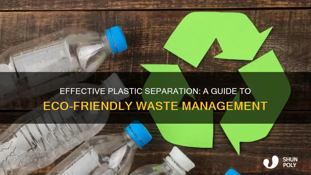 how to separate plastic from garbage