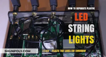 Untangling Plastic LED String Lights: A Step-by-Step Guide