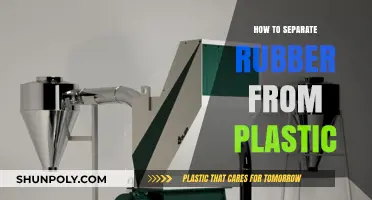 Separating Rubber and Plastic: Effective Strategies