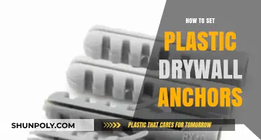 Setting Plastic Drywall Anchors: A Step-by-Step Guide