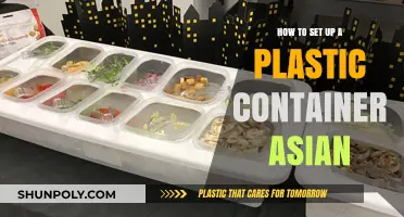 Setting Up a Plastic Container Garden for Asian Vegetables