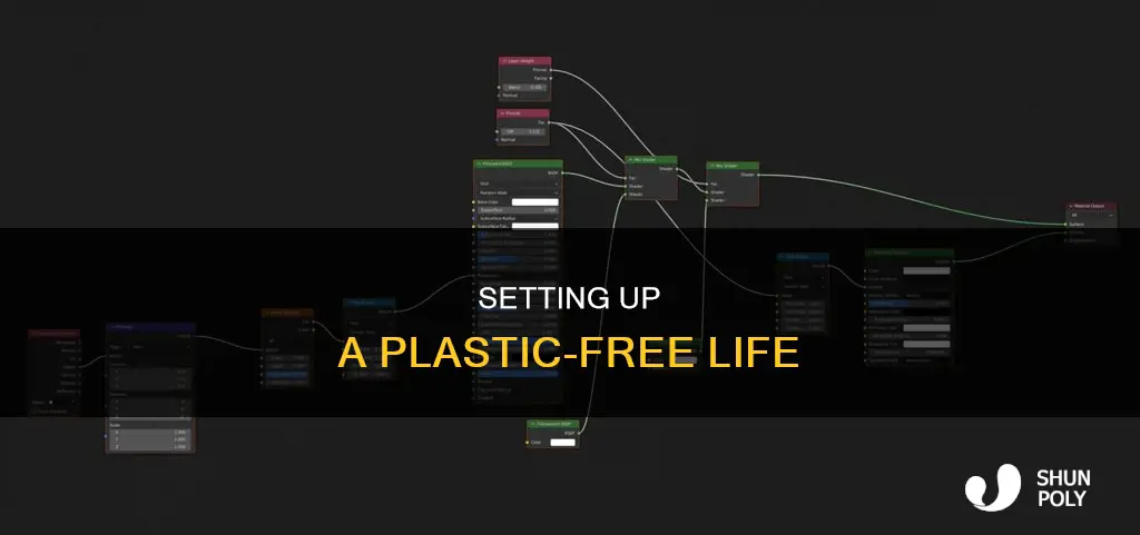 how to set up a plastic