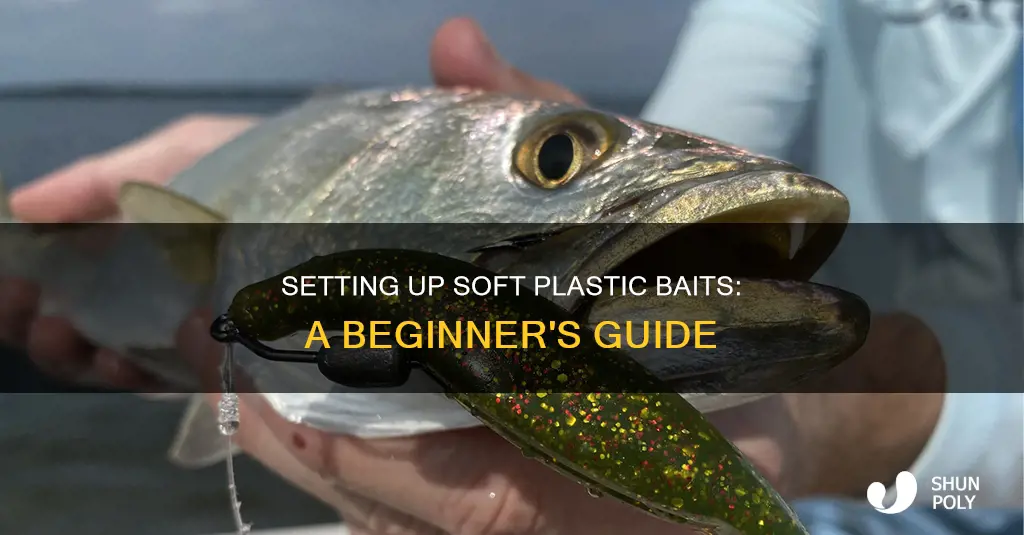 how to set up soft plastic bait
