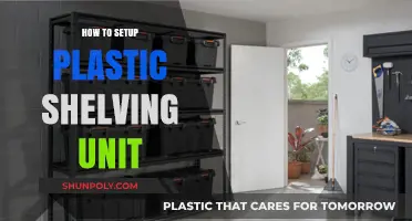 Setting Up a Plastic Shelving Unit: A Step-by-Step Guide