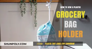 DIY Plastic Bag Holder: Sewing Tutorial for Organized Storage