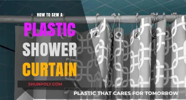 Sewing a Plastic Shower Curtain: A Step-by-Step Guide