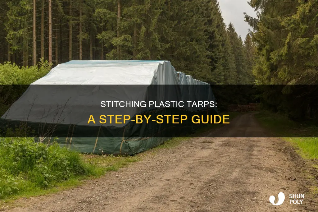 how to sew a plastic tarp