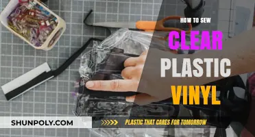Mastering the Art of Sewing Clear Plastic Vinyl: Tips and Tricks