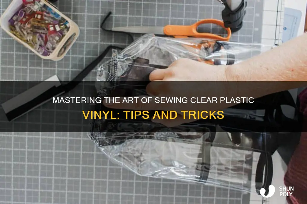 how to sew clear plastic vinyl