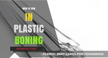The Secret to Sewing Plastic Boning
