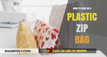 Easy DIY Guide: Sewing a Plastic Zip Bag for Practical Use