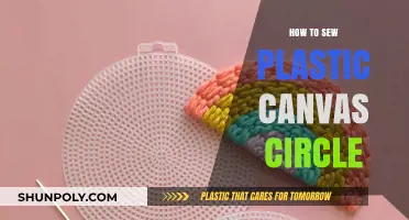 Stitching Plastic Canvas Circles: A Beginner's Guide