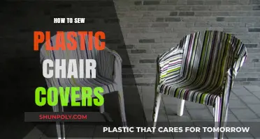 Creating Waterproof Chair Covers: Sewing Plastic at Home