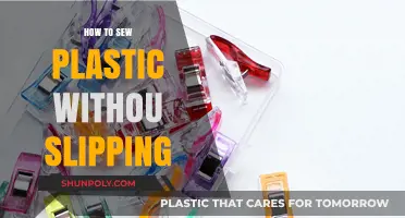 Mastering the Art of Sewing Plastic Without Slipping