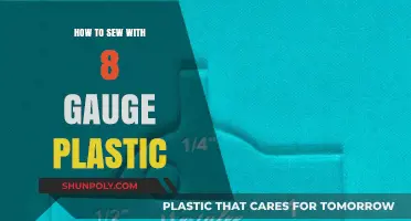 Stitching Thick Plastic: A Beginner's Guide to Sewing 8-Gauge Plastic