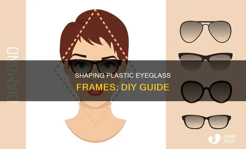 how to shape plastic eyeglass frames