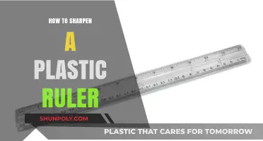 The Perfectly Sharp Plastic Ruler: DIY Guide