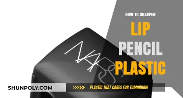 Sharpening Lip Pencils: Easy Plastic Sharpening Tricks