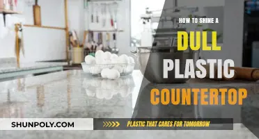 Revive Your Countertop: Make Plastic Shine Like New