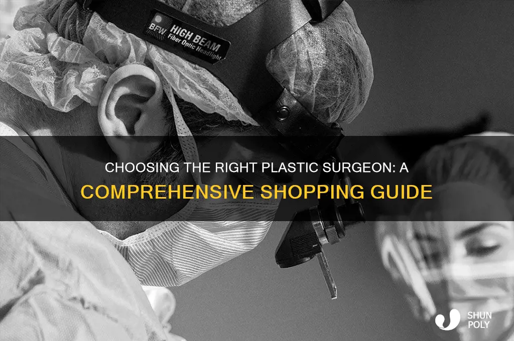how to shop for plastic surgeon