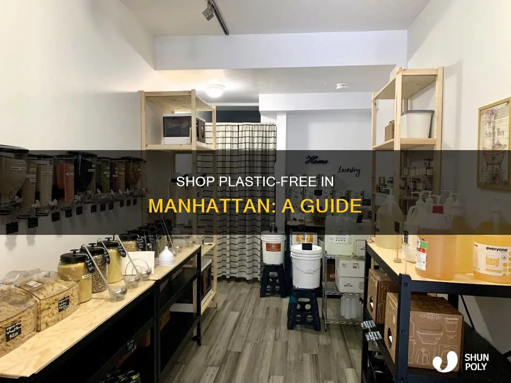 how to shop without plastic in manhattan