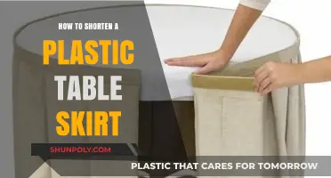 Trimming Table Skirts: A Quick Guide to Size Adjustment