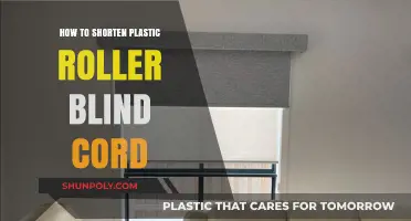Shortening Plastic Roller Blind Cords: A Step-by-Step Guide