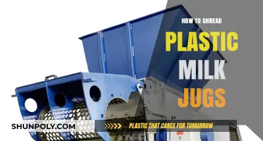 Shredding Plastic Milk Jugs: A Step-by-Step Guide