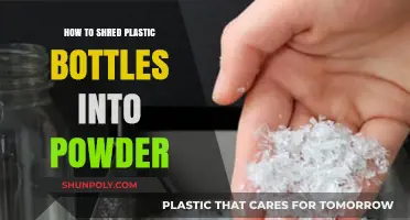 Efficiently Shredding Plastic Bottles into Fine Powder: A Step-by-Step Guide