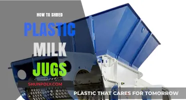 Shredding Plastic Milk Jugs: A Step-by-Step Guide