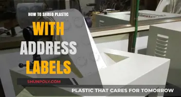 Shredding Plastic: Address Label Protection