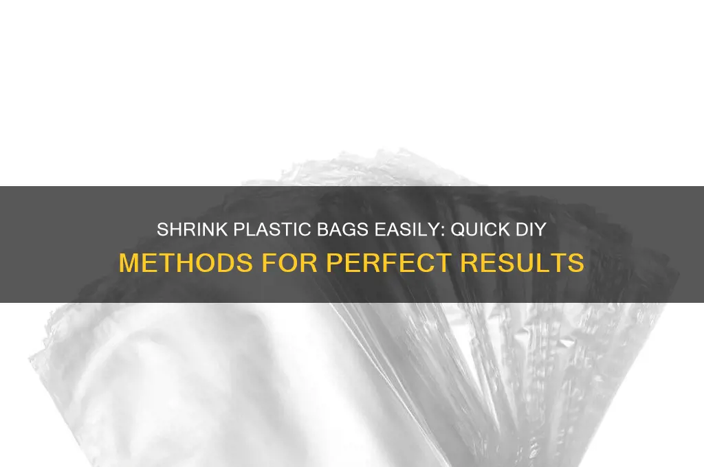 how to shrink a plastic bag
