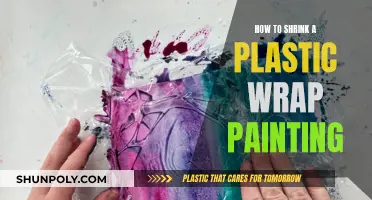 Shrinking Plastic Wrap Art: A Step-by-Step Guide