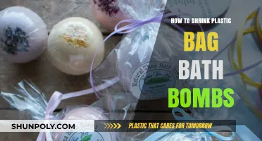 Shrinking Plastic Bag Bath Bombs: A Simple DIY Guide