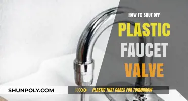 Shut Off Plastic Faucet Valves: A Step-by-Step Guide
