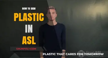 ASL Guide: Signing "Plastic" in American Sign Language