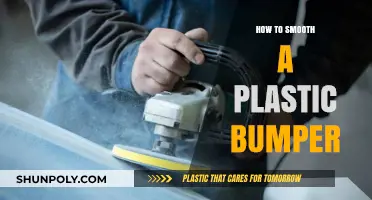 Quickly Smooth Out Plastic Bumpers Like a Pro
