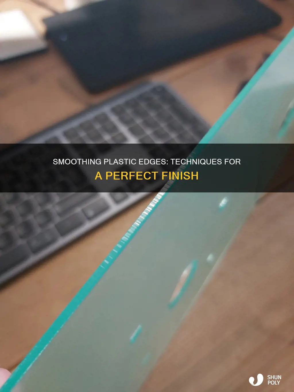 how to smooth edges of plastic