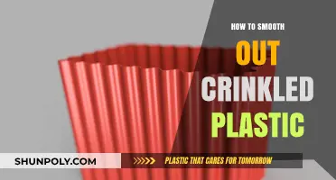 Easy Ways to Smooth Out Crinkled Plastic