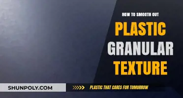 Smoothing Plastic Granules: Techniques for a Flawless Finish