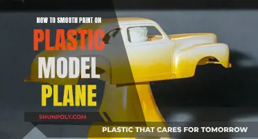Achieving Smooth Paint Finishes on Plastic Model Planes