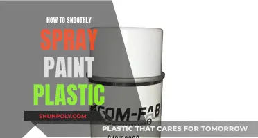 Spray Painting Plastic: Master the Smooth Finish Technique