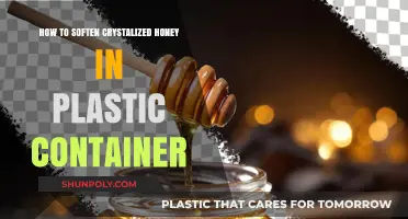 Reviving Honey: Softening Crystalized Honey in Plastic Containers