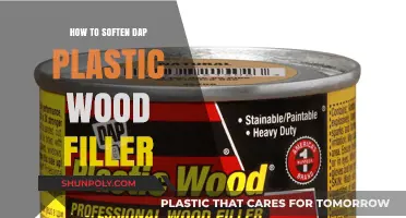 Easiest Ways to Soften DAP Plastic Wood Filler