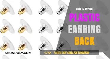 Easy Ways to Soften Hard Plastic Earring Backs