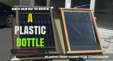 DIY Solar Water Heating: Warming Water in Plastic Bottles Easily