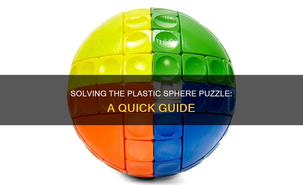 how to solve plastic sphere puzzle