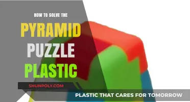 Solving the Pyramid Puzzle: Plastic Edition